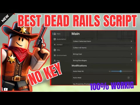 Dead Rails Script 2025 - Auto Win, Bond Farming & Kill Aura (Keyless)!