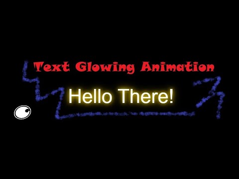 Text Glowing Animation | HTML | CSS