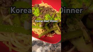 This was so good 😋🔥🔥 #eatathome #dinnerideas #foodiefaves #quickdinner #koreanbeef #fyp