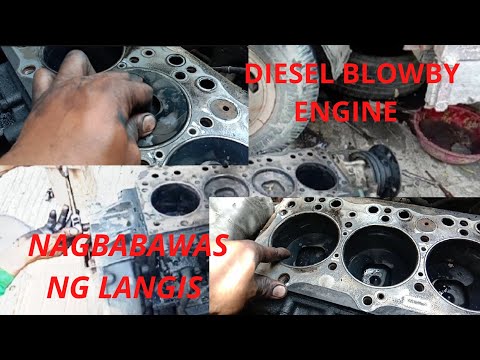 DIESEL ENGINE BLOWBY NAGBABAWAS NG LANGIS