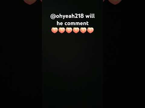 will @ohyeah218 comment