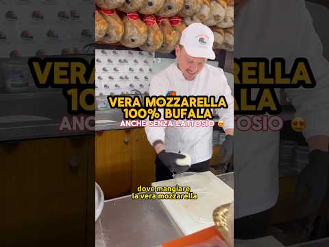 MOZZARELLA 100% BUFALA O SENZA LATTOSIO A NAPOLI 😍- GEGÈ DI EAT FOOD PORN #napoli #mozzarella