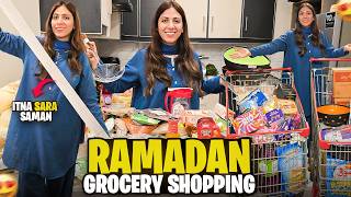 Ramadan Grocery Shopping 2026 For Kitchen With Amna Recipes l Iss Saal Kitna Bill Bana?