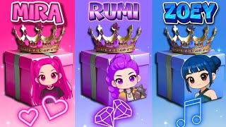 CHOOSE YOUR GIFT...!!! 🎁 Kpop Demon Hunter Edition #3 🎤 || Pink, Purple vs Blue 💖💜💙 #wouldyourather 