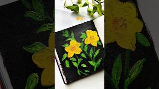 Flower Painting 🌼💛 #shorts #artshorts #paintwithme #illustration #gouache #painting #flowerart