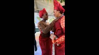 Mercy Johnson has finally apologized to Chinenye Ubah after gossiping with her name#weddingdrama