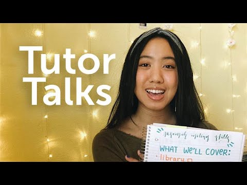 Tutor Talks: Research Writing Skills