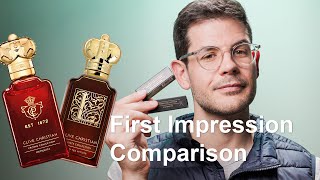 Clive Christian Matsukita vs Red Tea Vetiver - fragrance first impressions