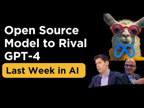 AI News 🗞️ Round-Up | Sam Altman and Satya Nadella at Davos | Meta LLAMA 3 Release