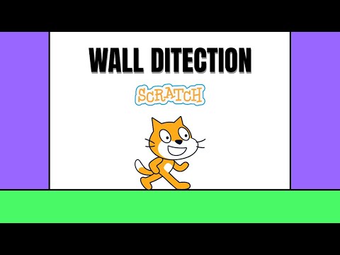 How to wall detection in Scratch under 5 minute - absolute for beginners