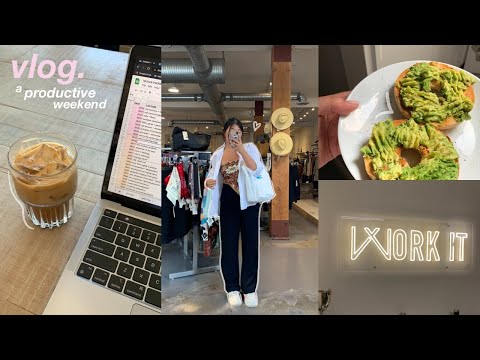 MED DIARIES | productive weekend in my life — ep 1. study with me & sunday reset ☁️