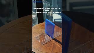 Acrylic Video Game Storage #videogames #retailsolutions #ps2games #GameCollectors #retrogames