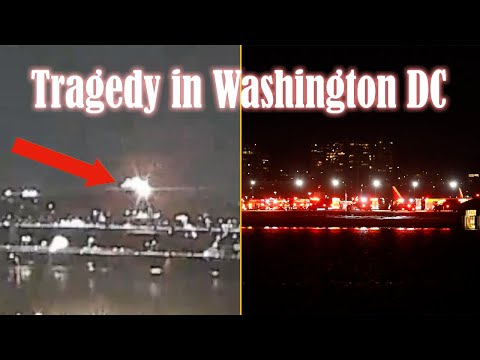 Airline Collision Washington DC - Searching for Survivors