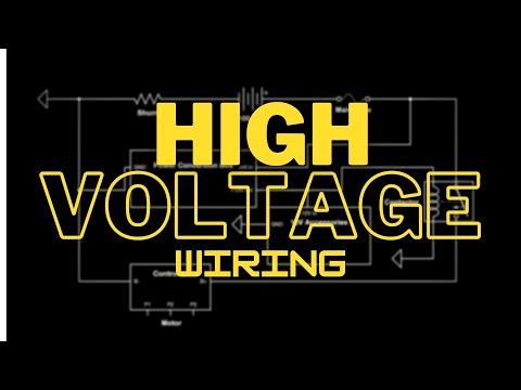 High Voltage Wiring - Converting a Kawasaki KLX250sf Enduro Dirtbike to Electric (Pt.8)