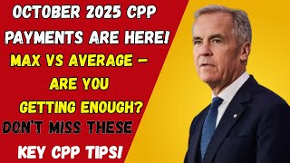 🛑 CPP Update October 2025: Max Payments, Average Amounts & Must-Know Eligibility Rules