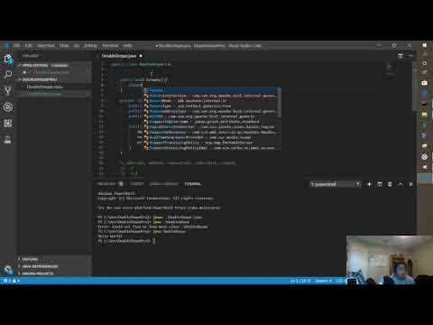 A Simple Java Double Deque ("double deck")