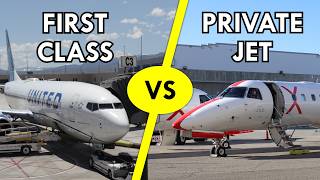 Private jet vs first class: Should you fly JSX or United first class?