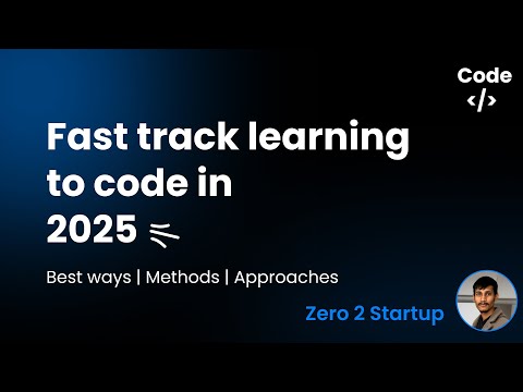 How to fast track coding in 2025 | best Ways Methods Approaches | Learn Along Faizan | Idea 2 SaaS