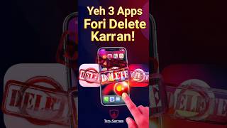 Delete These 3 Apps NOW!📱 Your Phone Will Thank You #shorts