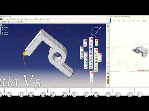 CATIA V5 Tutorials Very Easy Part Design