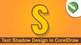 How to design 3D looking text shadow in CorelDraw Latter S