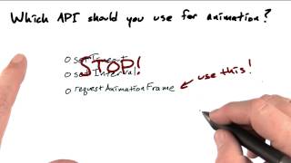 Animation API - Mobile Web Development