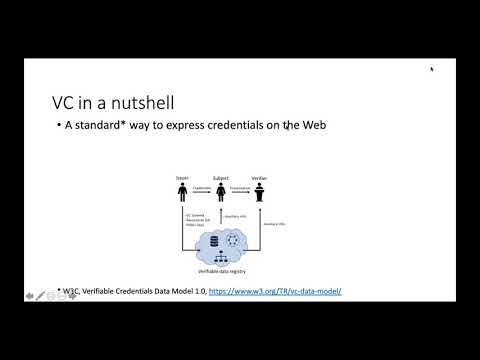 OAuth 2 0 meets Verifiable Credentials and Ethereum based tokens - OSW 2020