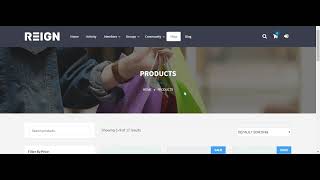 Reign WordPress BuddyPress Theme WooCommerce Support Frontend Layout