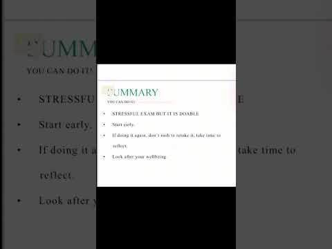 🔥 How To Manage SCA exam Stress? Stress Management Tips and Skills