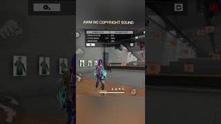 AWM headshot sound no copyright//free fire awm sounds//#shorts #freefire #sound #nocopyright