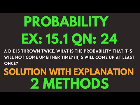 Probability class 10 NCERT Exersise 15.1 Question no 24 solution in hindi - Studywood