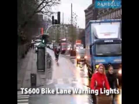 Bike Lane Warning Lights