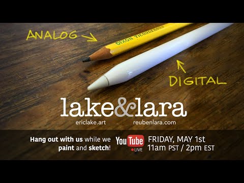 Lake and Lara! 02 - Underpaintings / Composition