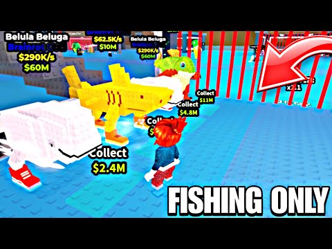 $0 to $1 Trillion Using FISHING ONLY in Brainrot!