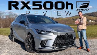 This NEW Lexus RX500h F Sport Performance Is A Stylized Luxury SUV!