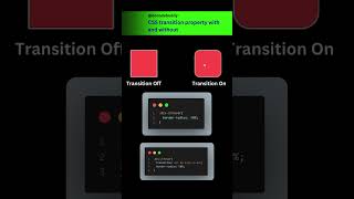 Transition property in css #webdevelopment #coding #website