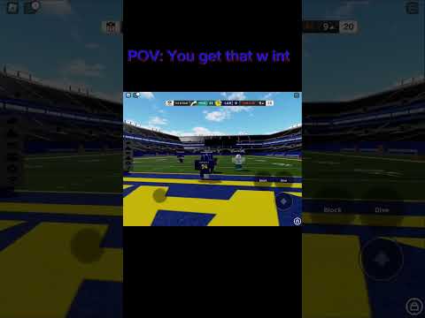 POV: You get that w int