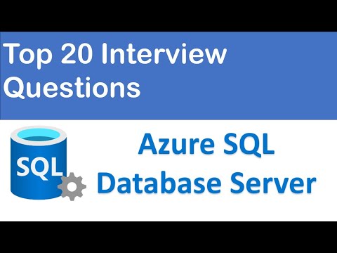 Azure SQL Interview Questions | Top 20