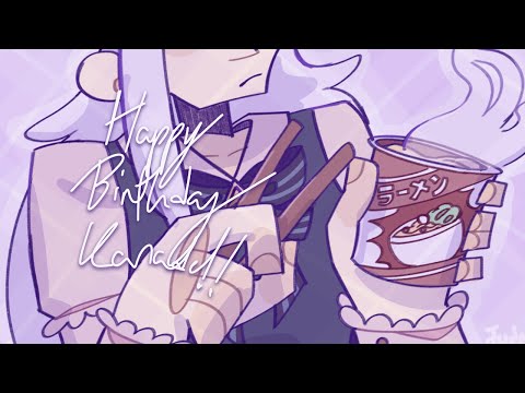 HAPPY BIRTHDAY KANADE!!!!!!!! 🎉🍜 speedpaint ♪