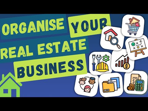 How to ORGANIZE Your REAL ESTATE Business | Behind the Scenes