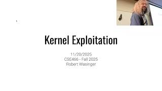Kernel - CSE466 - Robert - 2025.11.20