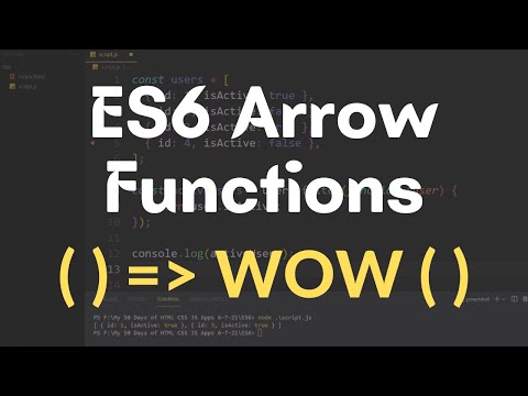 JavaScript ES6 Arrow Functions Tutorial - Learn Modern JavaScript