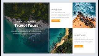 Travel Website Banner Page Using Flexbox & Grid | Responsive Design For Beginners