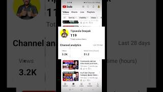 😱 9 Video डाल कर नया YouTube Channel Grow कर दिया 🔥| Youtube channel kaise grow kare 2024 #shorts