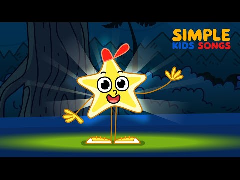 Twinkle Twinkle Little Star - Nursery Rhyme Lullaby - Simple Kids Songs