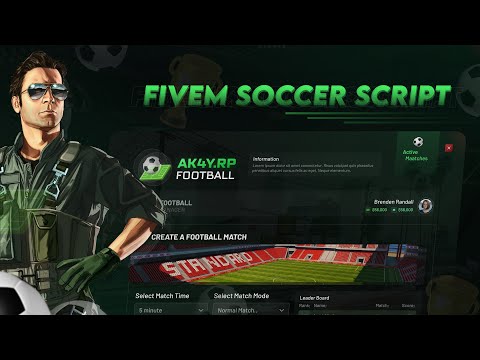 FiveM Football / Soccer Script | ak4y-football