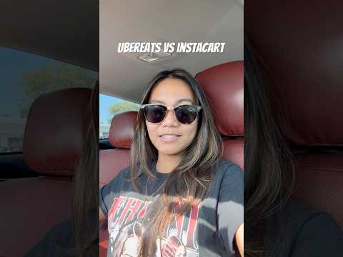 UberEats vs Instacart #ubereats  #instacartshopper