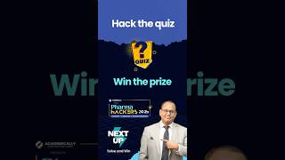 PharmaHackers Quiz Is LIVE! 🚨 Win New Prizes 🎁#shorts #drakramahmad #academically #pharmlly