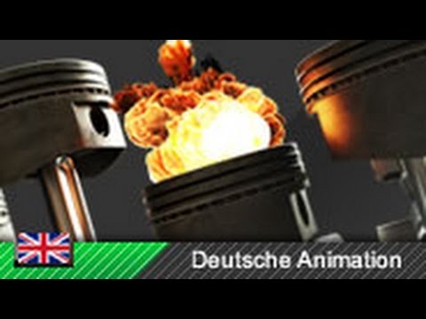 Two-stroke engine - How it works! (Animation)