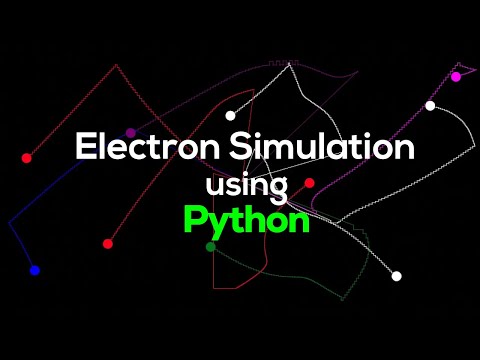 Simulating Electrons using Python